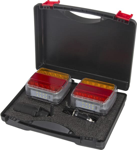 Zestaw lamp bezprzewodowych LED, kwadrato… | poltechparts.pl