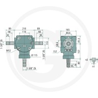 BONDIOLI & PAVESI Przekładnia 415S2050256… | poltechparts.pl