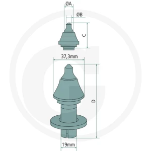 GRANIT ENDURANCE CARBIDE Frez 12333050