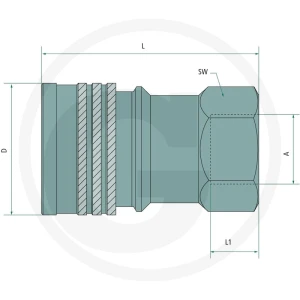 Parker-Tema-KM IG-3/4"BSP 12368289
