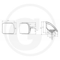 GRANIT Reflektor roboczy LED 19016374 - Sklep PoltechParts