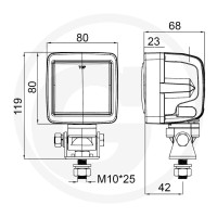 GRANIT Reflektor roboczy LED 19055062 - Sklep PoltechParts