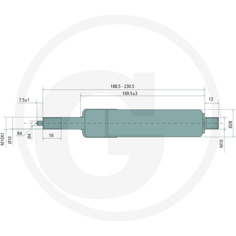 GRANIT Druckgaszylinder 12331024 - 12331024 - Sklep rolniczy PoltechParts