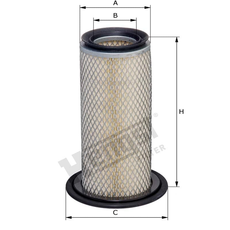 Hengst Filtr powietrza 12076914 - 12076914 - Sklep rolniczy PoltechParts