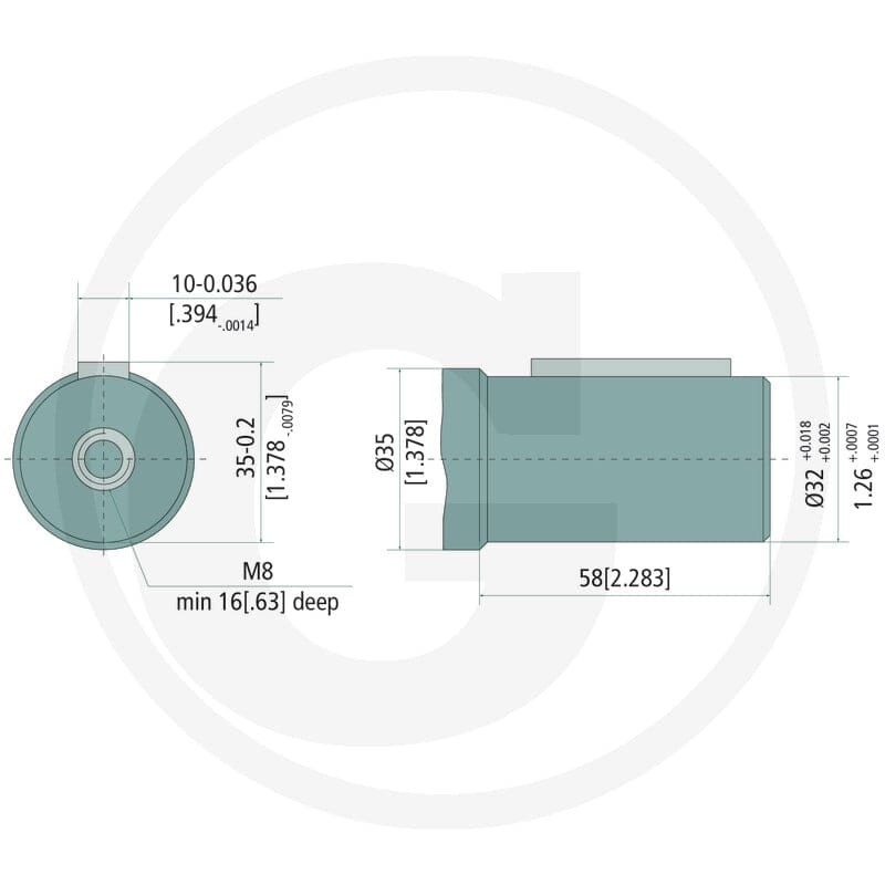 M+S Silnik MH 400cc D=32mm 1/2'’ 11969777 - Sklep PoltechParts