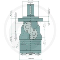 M+S Silnik MH 400cc D=32mm 1/2'’ 11969777 - Sklep PoltechParts