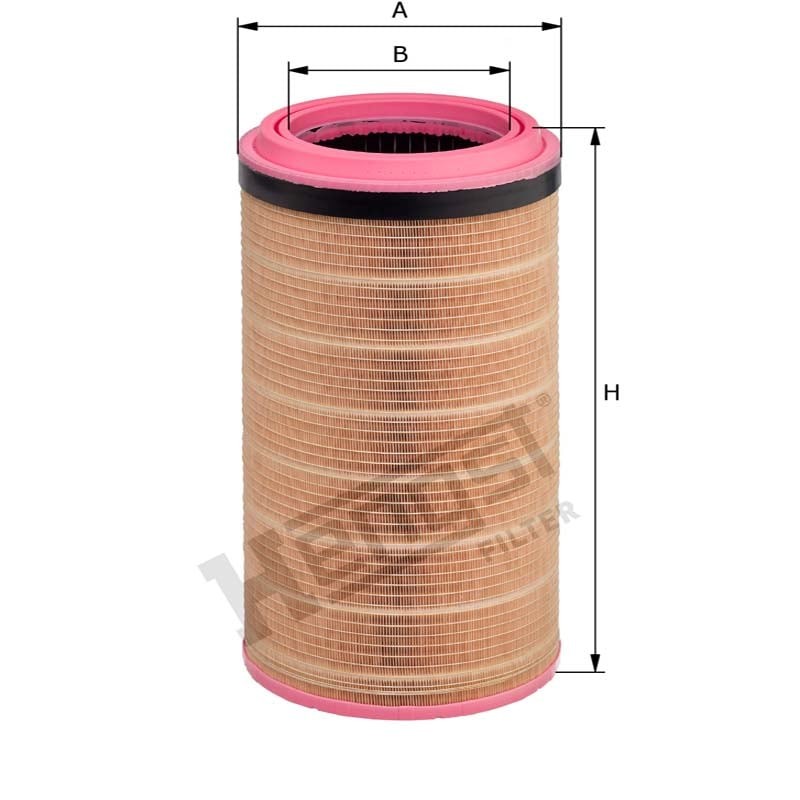 Hengst Filtr powietrza E1675L 12107269 - 12107269 - Sklep rolniczy PoltechParts