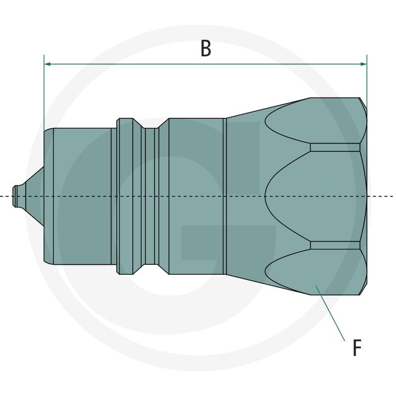 GRANIT WTYCZKA. (N) WTYCZKA BG2 G3/8 IG 11396944 - 11396944 - Sklep rolniczy PoltechParts