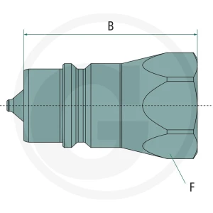 GRANIT WTYCZKA. (N) WTYCZKA BG2 G3/8 IG 11396944
