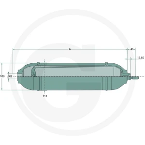 Hydro-Leduc Akumulator hydrauliczny 700 cm³ M18x1,5 85048049