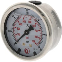 GRANIT Manometr, przyłącze z tyłu 60 bar Ø63mm 85050015 - 85050015 - Sklep rolniczy PoltechParts