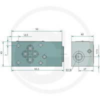 ARGO HYTOS NG06-LS Przełącznik obiegu 85025042 - 85025042 - Sklep rolniczy PoltechParts