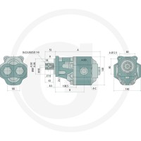 GRANIT Pompa 30.R-50-F1H8L1C0 87020002 - 87020002 - Sklep rolniczy PoltechParts