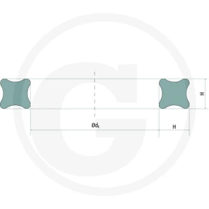 GRANIT Pierścień X z Vitonu 570XR013.95X2.62V