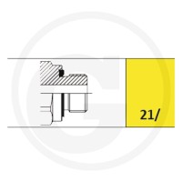 Faster Gniazdo gwint zew. M22 x 1,5 WD 86004438 - 86004438 - Sklep rolniczy PoltechParts