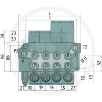 BLB Zawory monobloku BM 40/6 GU-(6x) MO-A1-T 86503007 - 86503007 - Sklep rolniczy PoltechParts