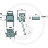 Faster Gniazdo 2P5066-6-38G FC 86003067 - 86003067 - Sklep rolniczy PoltechParts