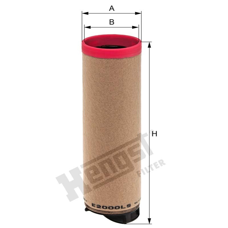 Hengst Filtr powietrza 866E2000LS - 866E2000LS - Sklep rolniczy PoltechParts