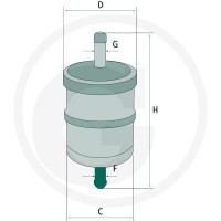 GRANIT Filtr paliwa 8001065 - 8001065 - Sklep rolniczy PoltechParts