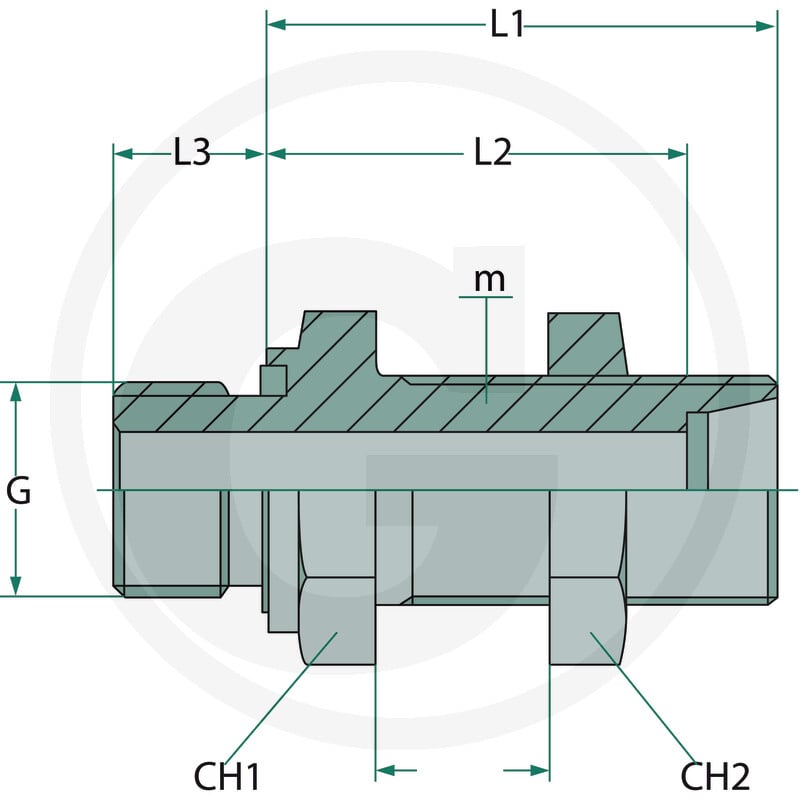 GSA 1/4 M-BSP x 8L 81603730 - Sklep PoltechParts