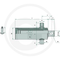 Chapel Siłownik tel.-AU-45-61-H500 82000081 - 82000081 - Sklep rolniczy PoltechParts