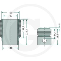 KS Zestaw naprawczy silnika 75792815960 - Sklep PoltechParts
