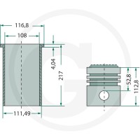 KS Zestaw naprawczy silnika 75793138961 - Sklep PoltechParts