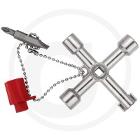 KNIPEX Schaltschrankschlüssel, lange Ausführung 760001103 - Sklep PoltechParts