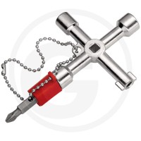 KNIPEX Schaltschrankschlüssel, lange Ausführung 760001103 - Sklep PoltechParts