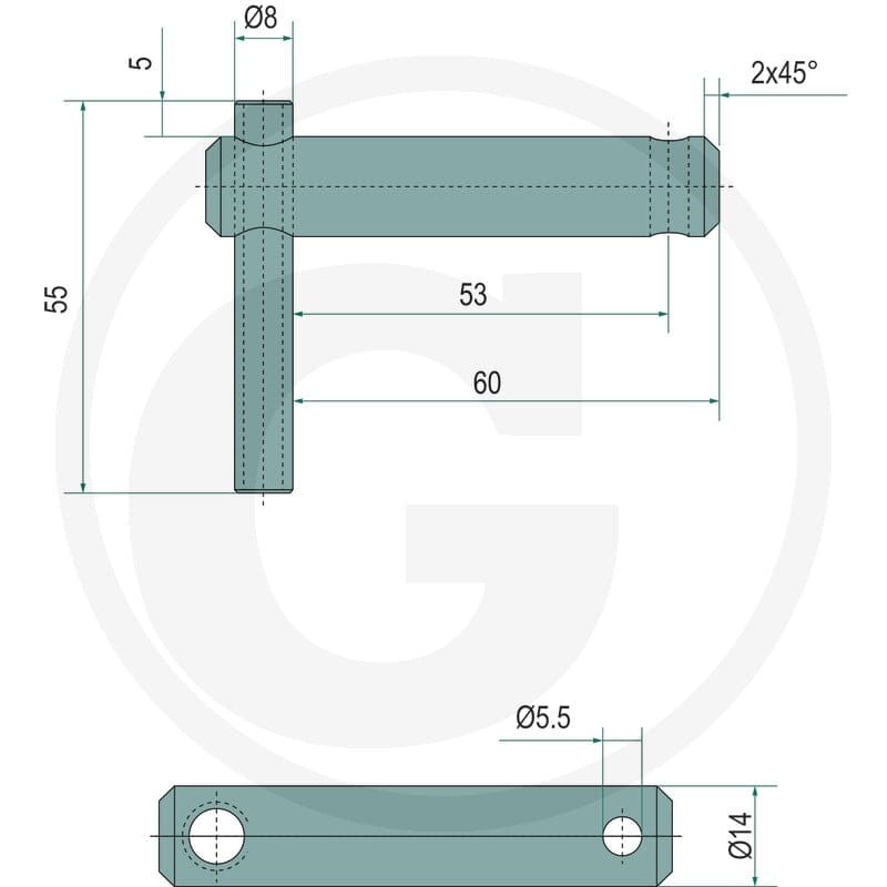 Scharmüller Śruba mocująca 777104412110 | poltechparts.pl
