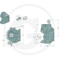 Rockinger Zaczep przyczepy 787243A11000 | poltechparts.pl