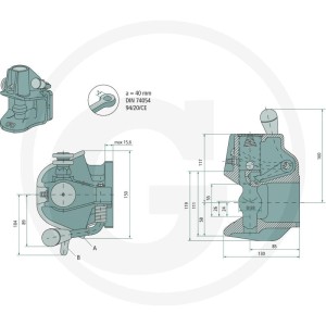 Rockinger Zaczep przyczepy 787243A11000