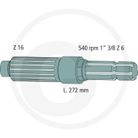 GRANIT Końcówka wałka przekaźnika mocy 70812354 - 70812354 - Sklep rolniczy PoltechParts