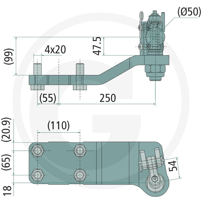 Sauermann Układ kierowania kół tylnych 711127111 - Sklep PoltechParts