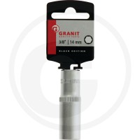 GRANIT BLACK EDITION 3/8" Nasadka sześciokątna, długa, 14 mm 7301126 - 7301126 - Sklep rolniczy PoltechParts