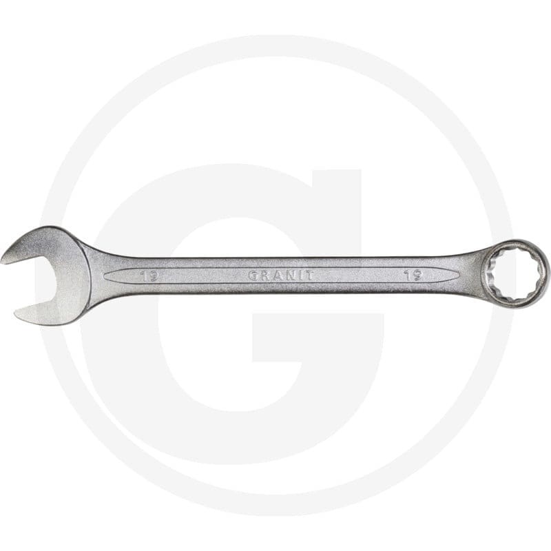 GRANIT BLACK EDITION Klucz szczękowo-oczkowy, z odsadzeniem 1 7301370 - 7301370 - Sklep rolniczy PoltechParts