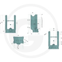 Scharmüller Rama zaczepowa 77700110842 | poltechparts.pl