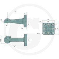 Scharmüller Zaczep kulowy 77700650950 | poltechparts.pl