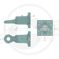 Scharmüller Ucho zaczepu 77700665400 | poltechparts.pl