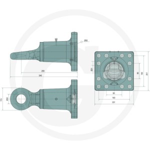 Scharmüller Ucho zaczepu 77700665400