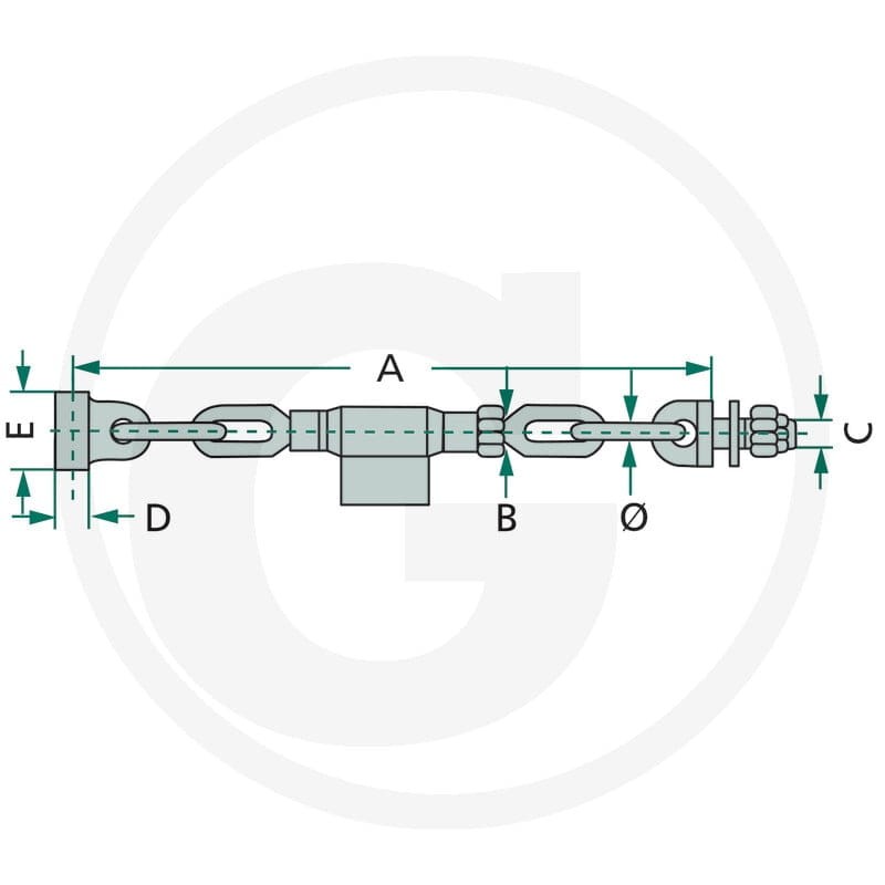 GRANIT Łańcuch stabilizujący 718IM-F01 - 718IM-F01 - Sklep rolniczy PoltechParts