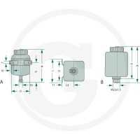 FTE Zbiornik wyrównawczy 738A0818.02 - 738A0818.02 - Sklep rolniczy PoltechParts