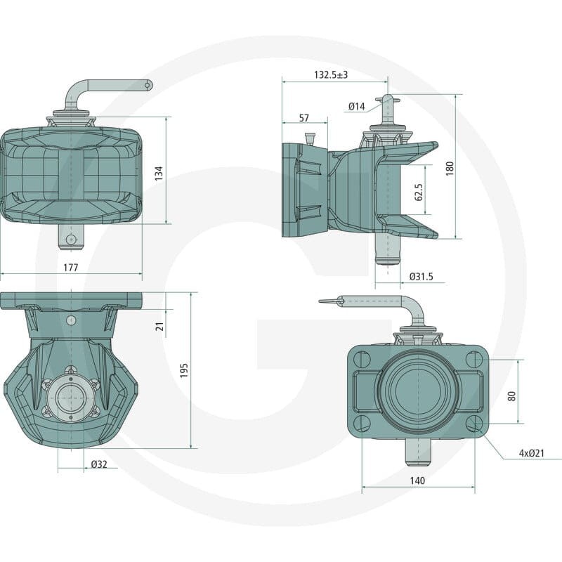 Scharmüller Zaczep automatyczny z kołnier… | poltechparts.pl