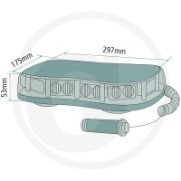 GRANIT Optyczny system ostrzegawczy LED 7070010099 - 7070010099 - Sklep rolniczy PoltechParts