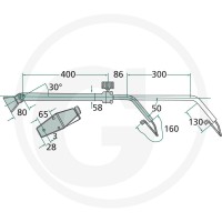 ECCO Ramię teleskopowe 65499052 - 65499052 - Sklep rolniczy PoltechParts