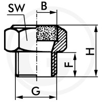 GRANIT J-SD5-3/4-SB-B Tłumik 60615010209 - 60615010209 - Sklep rolniczy PoltechParts