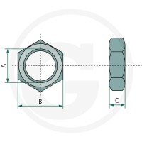 GRANIT ZTI-BEF-BM-8/10-M12x1,25 Nakrętka mocująca 60630520515 - Sklep PoltechParts