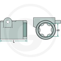 GRANIT Piasta profilowa 614397047 - Sklep PoltechParts