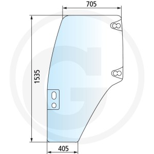GRANIT Szyba drzwi 65017069