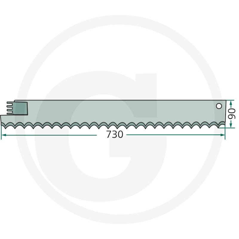 GRANIT Nóż tnący 52760935 - 52760935 - Sklep rolniczy PoltechParts